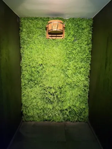 image d'une douche végétale